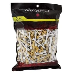 Maxfli 2.75" Golf Tees -Golf Sports Store MaxfliTees 2.75 500ct