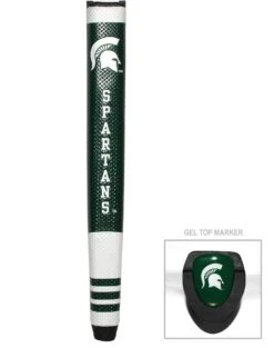 Team Golf NCAA Collegiate Putter Grips With Magnetic Ball Marker -Golf Sports Store MichiganState Spartans PutterGrip 44401 131