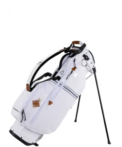 Sun Mountain 2023 Sonnenalp Mid-Stripe Single Strap Stand Bag -Golf Sports Store MidStripe N230208 white