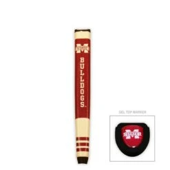 Team Golf NCAA Collegiate Putter Grips With Magnetic Ball Marker -Golf Sports Store MississippiState 92ec92b3 a5aa 44f9 bc26 eae7a7eeff83