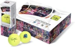 Saintnine Misty Premium Matte Golf Balls -Golf Sports Store MistyMatteYellow0