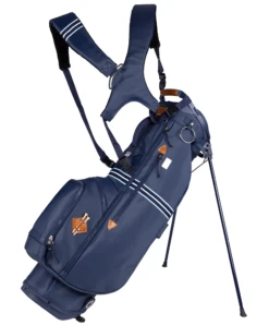 Sun Mountain 2023 Sonnenalp Mid-Stripe Dual Strap Stand Bag -Golf Sports Store N230132 navy frost