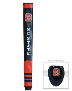 Team Golf NCAA Collegiate Putter Grips With Magnetic Ball Marker -Golf Sports Store NCState PutterGrip 44401 139