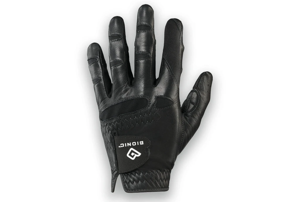 Bionic Men's StableGrip With Natural Fit Black Golf Glove 2 Bionic Men's StableGrip With Natural Fit Black Golf Glove - Image 2