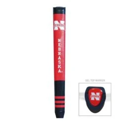 Team Golf NCAA Collegiate Putter Grips With Magnetic Ball Marker -Golf Sports Store Nebraska