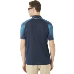 Oakley Golf Mens Aero Motion Short Sleeve Polo -Golf Sports Store Oakley Aero Sleeve Polo Fathom 1