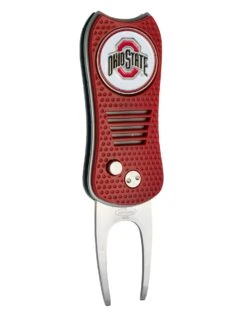 Team Golf Retractable Switchblade Switchfix Divot Tool Ball Marker - NCAA -Golf Sports Store OhioState Buckeyes Switchfix 44448 142