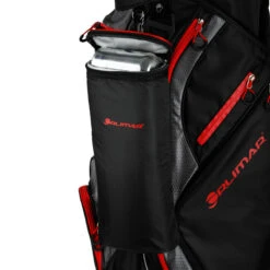 Orlimar Golf CRX Cart Bag With Removable Cooler -Golf Sports Store Orlimar CRX Cooler Bag Black Red 7