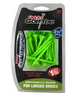 Pride Performance Matte Finish Golf Tees -Golf Sports Store Pride Performance Matte 314 Green 30ct 88002