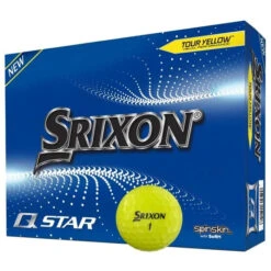 Srixon Q-Star Golf Balls 17 Srixon Q-Star Golf Balls -Golf Sports Store Q StarYellow0