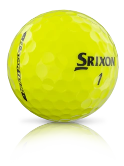 Srixon Q-Star Tour Series Golf Balls -Golf Sports Store QST4 MONEY YELLOW REFLECTION