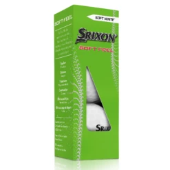 Srixon Soft Feel Golf Balls 13 Srixon Soft Feel Golf Balls -Golf Sports Store SOFTFEEL13Sleeve PureWhite FLIP reflection