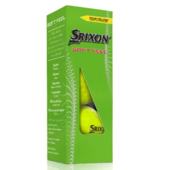 Srixon Soft Feel Golf Balls 15 Srixon Soft Feel Golf Balls -Golf Sports Store SOFTFEEL13Sleeve TourYellow FLIP reflection