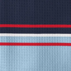 Sun Mountain Sonnenalp Mid-Stripe Golf Towel -Golf Sports Store Sonnenalp TOWELFROSTNAVYREDcopy