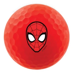 Volvik Marvel Vivid Marvel X Character Golf Balls -Golf Sports Store Spider Man Ball Red
