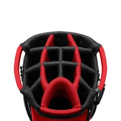 Srixon Premium Cart Bag -Golf Sports Store SrixonPremiumCartBags RedBlack3