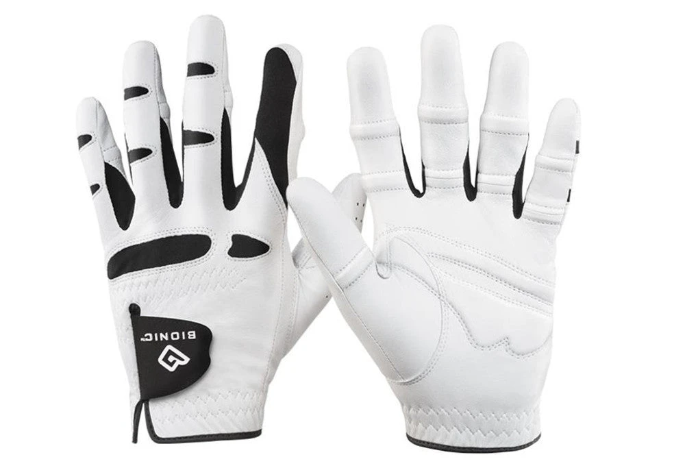 Bionic Men's StableGrip With Natural Fit White Golf Glove 4 Bionic Men's StableGrip With Natural Fit White Golf Glove - Image 4