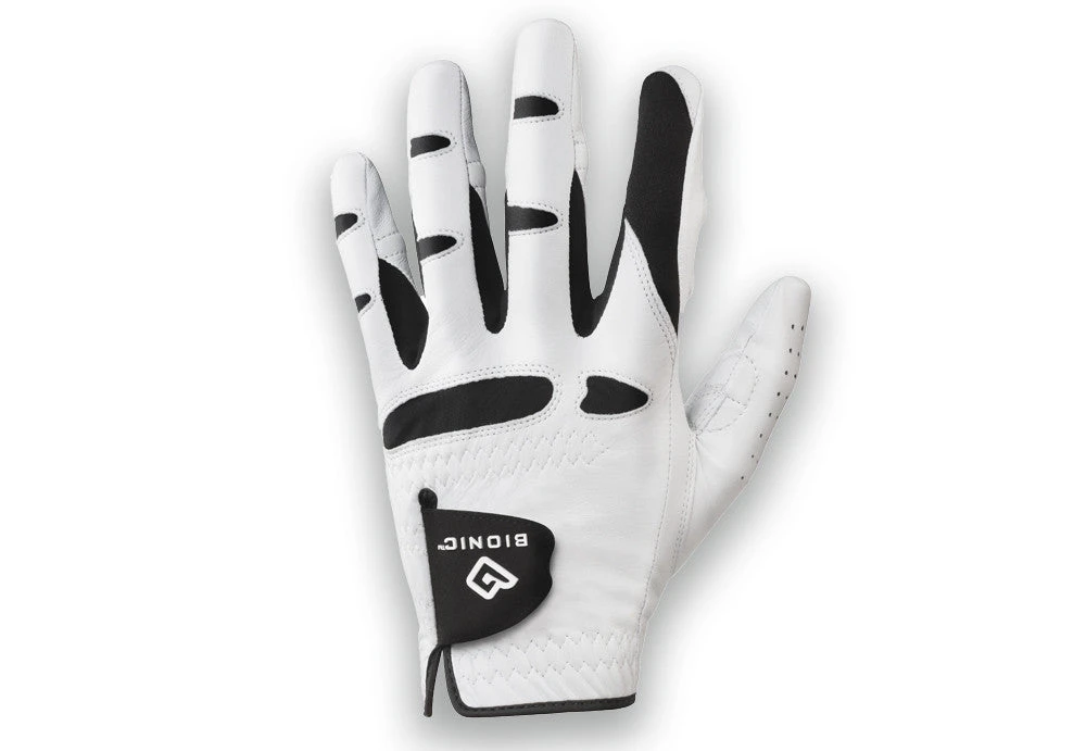 Bionic Men's StableGrip With Natural Fit White Golf Glove 2 Bionic Men's StableGrip With Natural Fit White Golf Glove - Image 2
