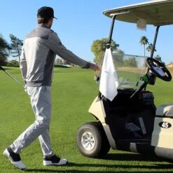 Monument Golf Stick It Magnetic Towels -Golf Sports Store Stick It Towel White b