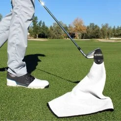 Monument Golf Stick It Magnetic Towels -Golf Sports Store Stick It Towel White c
