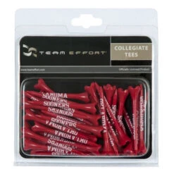 WinCraft Team Effort Collegiate Golf Tees 40 Pack -Golf Sports Store Tees Oklahoma