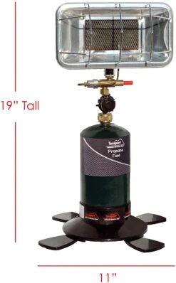 TexSport Sportsmate Propane Heater Golf Cart Heater -Golf Sports Store Texsport Sportsmate Propane Heater 3