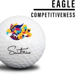 Saintnine U-Pro Urethane Golf Balls -Golf Sports Store U ProWhite3