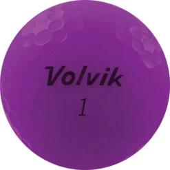 Volvik Vivid Matte Finish Golf Balls - Dozen -Golf Sports Store Vivid Purple