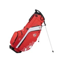 Wilson Staff Golf Feather Lite FL Stand Carry Bags -Golf Sports Store WGB5705RD WS FEATHER RDWHWH