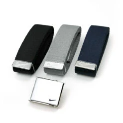 Nike 3-in-1 Web Belt Packs -Golf Sports Store WebBelt BlackGrayNavy0