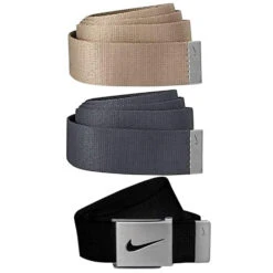 Nike 3-in-1 Web Belt Packs -Golf Sports Store WebBelt BlackKhakiDarkGray