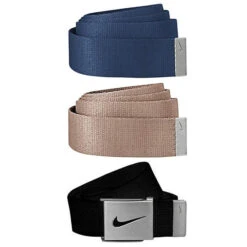 Nike 3-in-1 Web Belt Packs -Golf Sports Store WebBelt NavyBlackKhaki