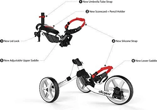 Clicgear Golf 3-Wheel Push Cart Model 4.0 11 Clicgear Golf 3-Wheel Push Cart Model 4.0 - Image 11