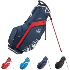 Wilson Staff Golf Feather Lite FL Stand Carry Bags -Golf Sports Store Wilson Staff Feather Carry Bags