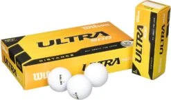 Wilson Ultra 500 Golf Balls 15 Pack -Golf Sports Store Wilson Ultra 500 Distance White Golf Balls