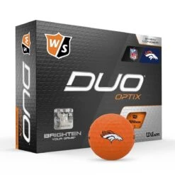 Wilson Staff Duo Optix NFL Team Licensed Golf Balls - Matte Orange 8 Wilson Staff Duo Optix NFL Team Licensed Golf Balls - Matte Orange -Golf Sports Store b0cb71bc8d8c742af72182177dc549a96832e88e WGWP503DN 9 Duo Optix Box RT Hero NFL Denver Lockup OR