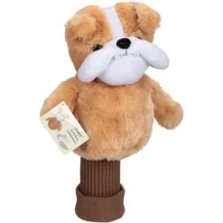 Club Hugger Golf 460CC Animal Clip On Headcover -Golf Sports Store bulldog