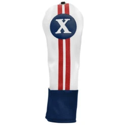 Sahara Retro Vintage #X Fairway Wood Headcovers 12 Sahara Retro Vintage #X Fairway Wood Headcovers -Golf Sports Store fw x hc red white blue