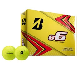 Bridgestone E6 Golf Balls -Golf Sports Store image 10 BSG e6 Yellow Set