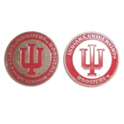 NCAA Double Sided Collegiate Golf Ball Marker Coins -Golf Sports Store indiana