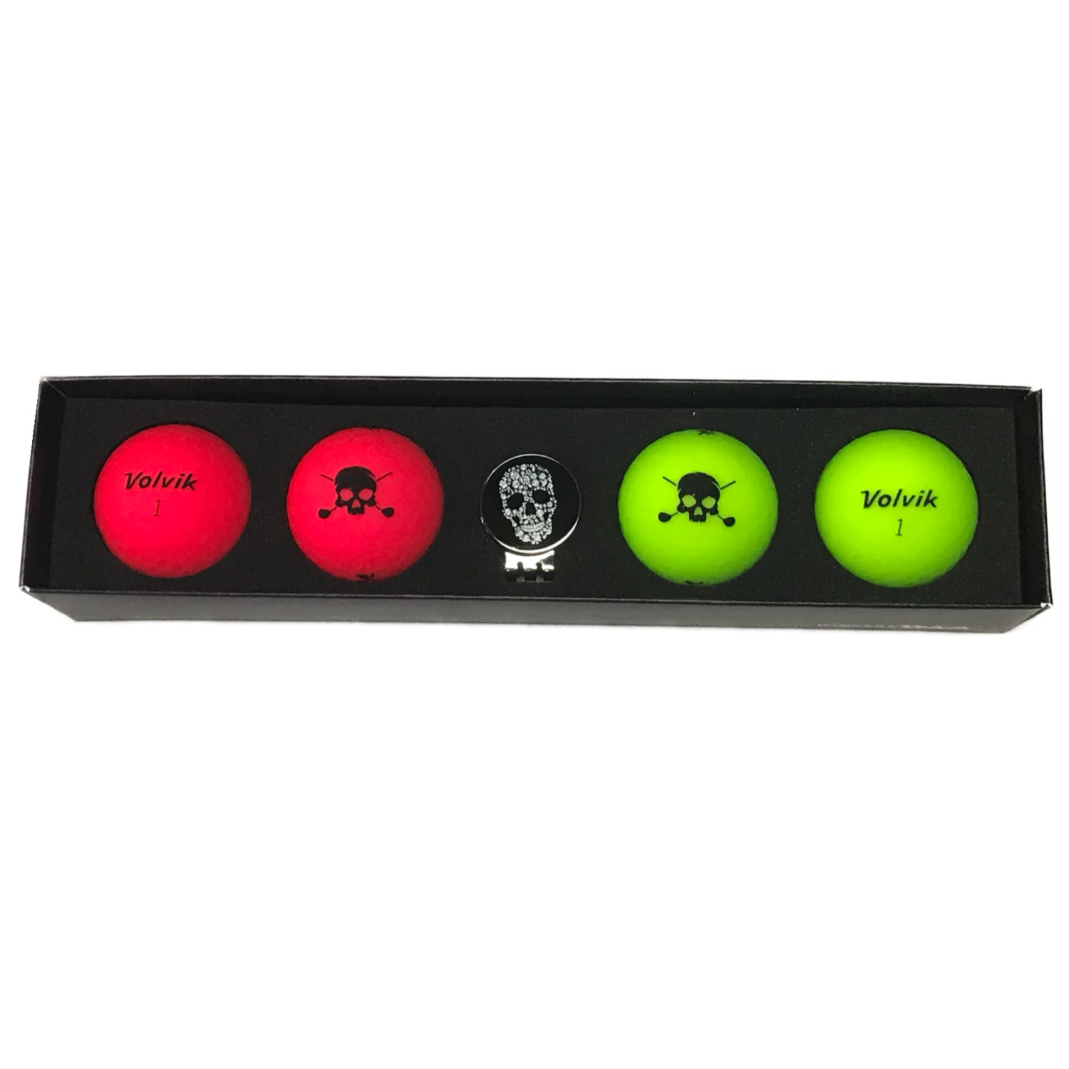 Volvik 2019 Limited Skull Edition Golf Balls W/ Marker 2 Volvik 2019 Limited Skull Edition Golf Balls W/ Marker - Image 2