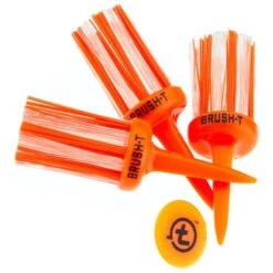 Brush-t Golf Original Brush Tees 16 Brush-t Golf Original Brush Tees -Golf Sports Store orange 1